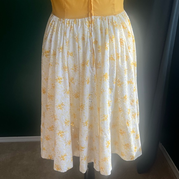 Vintage Western Prairie Boho Peasant Style Dress - Picture 8 of 10